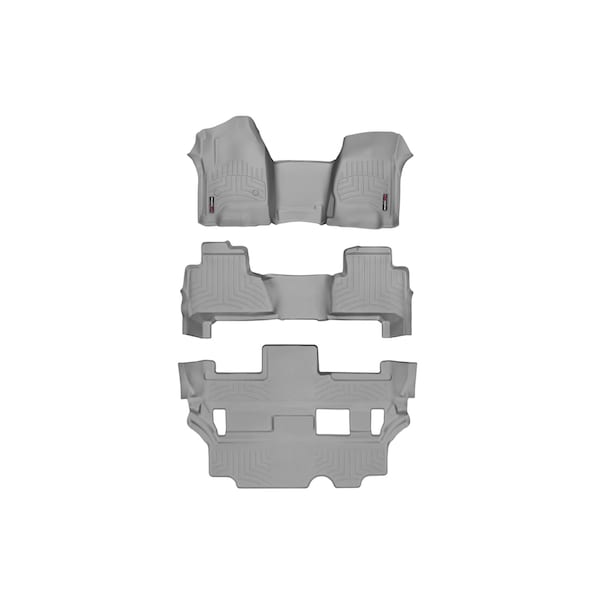 Front, Rear, and Rear Floorliners - Over The Hump, 465431-46607-2-5
